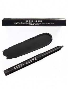 Bobbi Brown Long-Wear Cream Eyeliner | Panther Matte Black | Waterproof Eyeliner